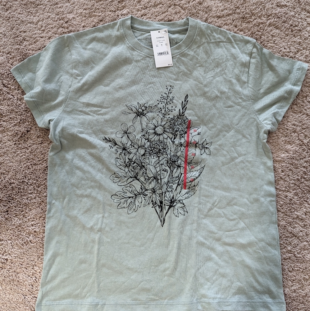 Green Graphic Tee